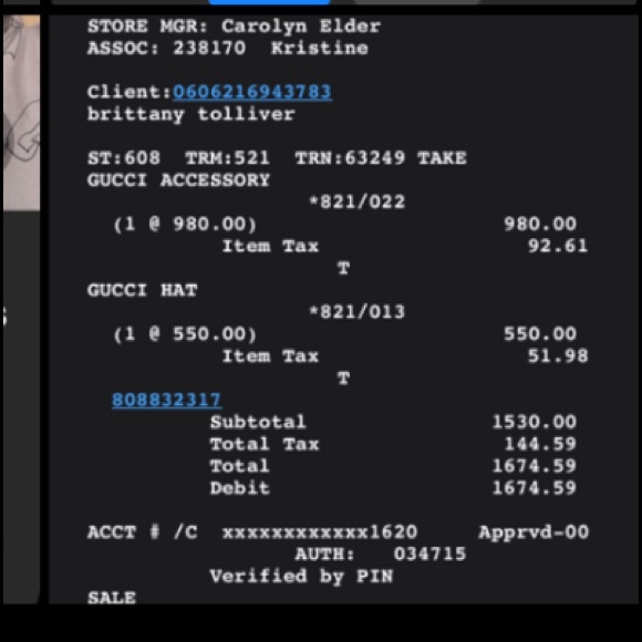 COPY - GG canvas bucket hat - Picture 5 of 6